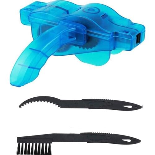 Bicyle Chain Cleaner Cleaning Bicycle 3D Chain Brush Wash Tool Set MTB Bike Protection Oil Bike Chain for Mountain Bicycle