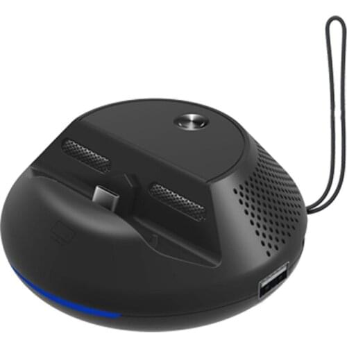 Portable Cooling Heat Dissipation Type C TV Dock Base Converter USB 3.0 Output Station for NS Switch Gamepad Console