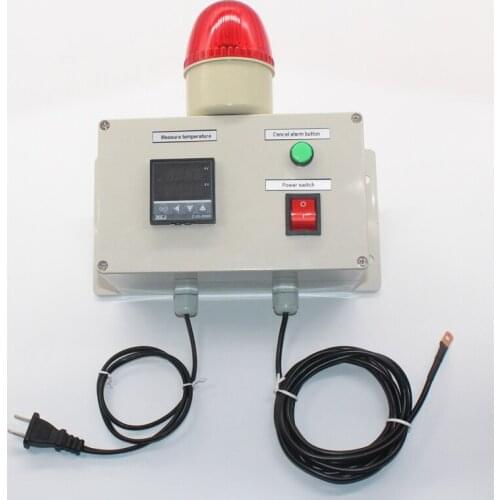 0-100'C temperature Overrun warning device over or low temperature hypothermia microtherm alarm with terminal sensor