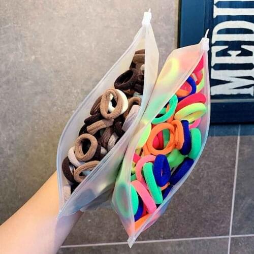 Rubber Ins Hair Ties 2021 Women Girls Elastic Hair Accessories Adult Kids Multicolor Hair Hoop Edit Release Scrunchies Резинки