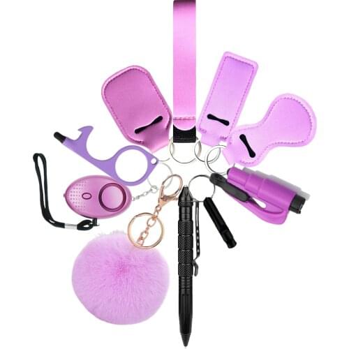 Self Defense Alarm 120dB Security Protect Alert Scream Loud Emergency Alarm Keychain Personal Safety for Women Child Elder Girl