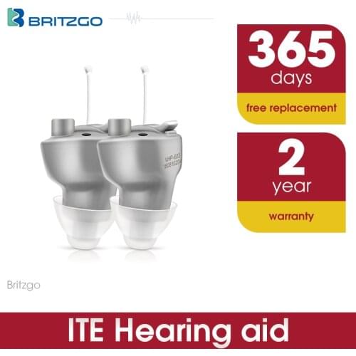 More Glory Hearing Aid Deaf Hearing Aid,Digital Noise Reduction Mini Wireless In Ear Invisible Sound Amplifier 1.5g Battery