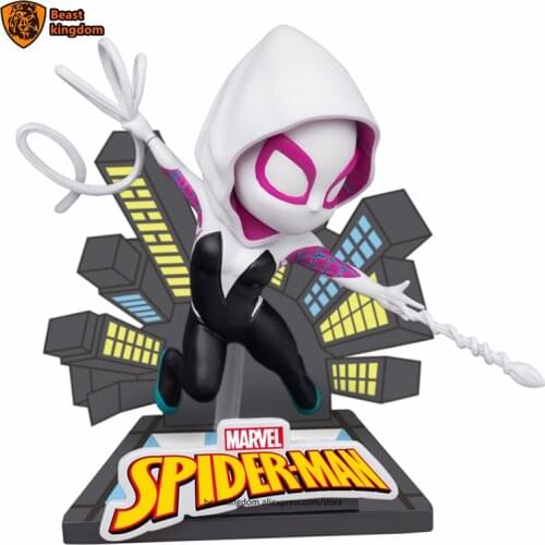 Beast kingdom Marvel Spider-Gwen mini egg Attack Series garage Garage Kits Model Kits Collecting gift toys