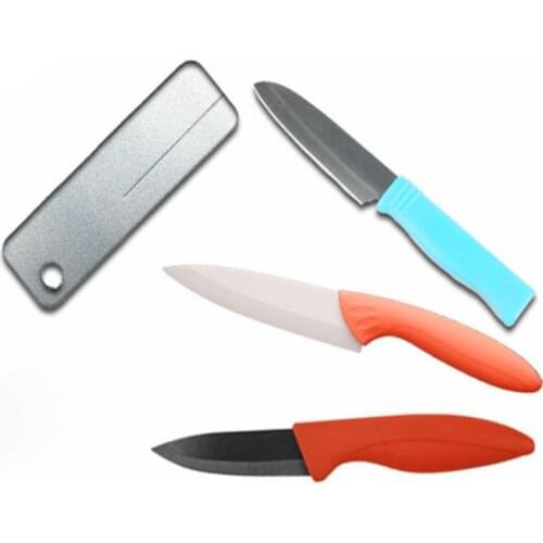 1 pc Mini Knife Hard Sharpener Stone Abrader Sharpening Tool Practical Portable Knife Kitchen Tools