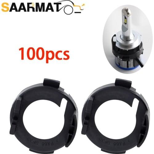 100×H7 LED Headlight Retainer Clip Base Holder Headlamp Socket Adapter For Hyundai Elantra MISTRA AZERA New Caren
