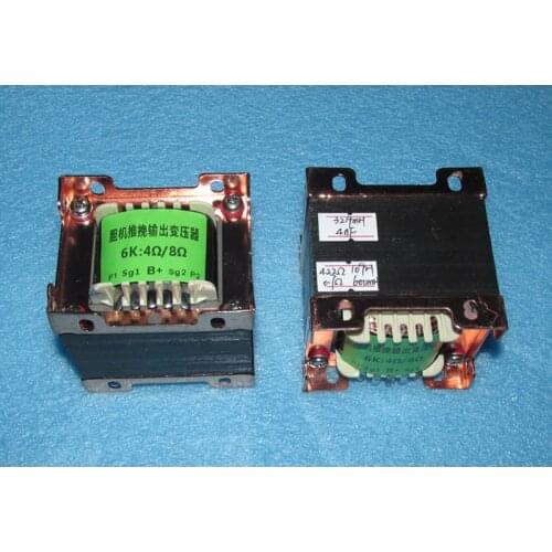 25W 6K push-pull output transformer, 6P3P and other electronic tubes, with super linear tap EI66X40mm Z11 iron core
