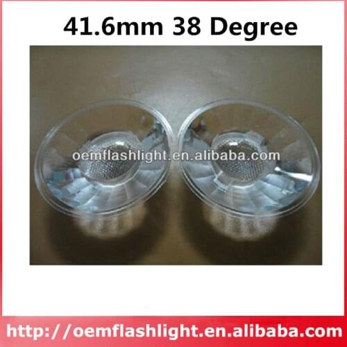 41.6mm 38 Degree COB LED Lens - 1 Piece