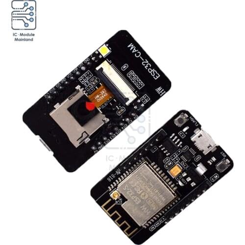 ESP32-CAM-MB Wireless WiFi Bluetooth Board CH340G USB Serial ESP32-S OV2640 2MP Camera Support Photo Video Antenna for Arduino
