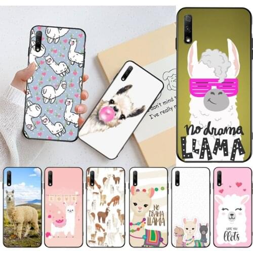 Lama Llama Alpacas Phone Case for Huawei Honor 30 20 10 9 8 8x 8c v30 Lite view pro