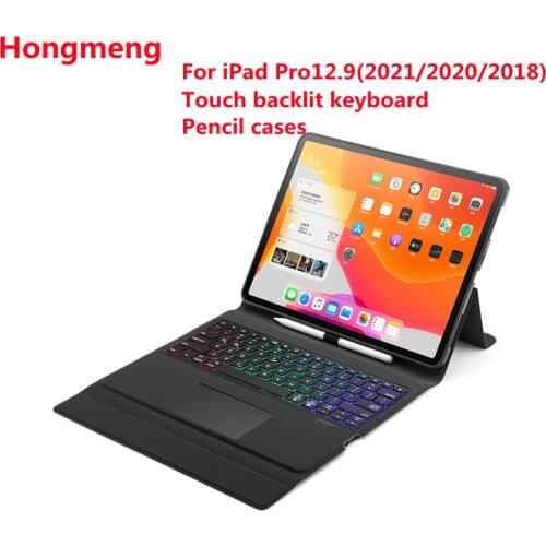 Hongmeng Bluetooth keyboard Cover High End Business Office For iPad Pro12.9 2021/2020/2018 Case Tablet Stand Wireless keyboard