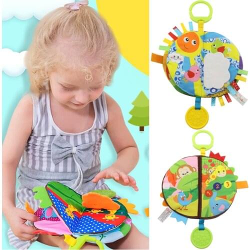 Baby Toys Soft Cloth Books Baby Intelligence Development Infant Educational Stroller Rattle Toys Baby Toys