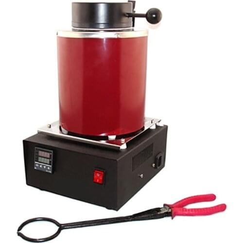 Electric Jewelry Melting Furnace 1KG/2KG/3KG, Aluminum, Copper, Gold, Lead, Silver, Induction melting ovan furnace