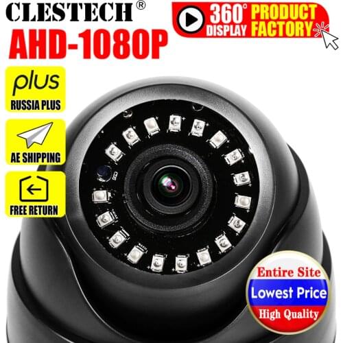 Plastic Mini IR Dome Camera NANO LED Board Video Security Camera Indoor CCTV AHD 720P 1080P 1MP 2MP AHD camera 3.6MM lens IR CUT