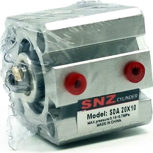 Pneumatic Air Cylinder SDA20X10 Bore 20mm Stroke 10mm Cylinder SDA20*10