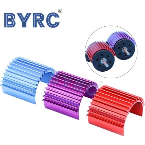 Motor Cooling Heat Sink Heatsink Top Vented 370 380 390 Size For 1/16 RC Car Buggy Crawler RC Boat HSP HPI Wltoys Himoto Redcat