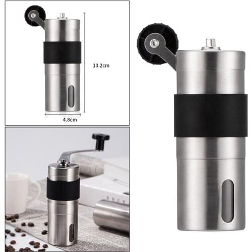 304 Stainless Steel Hand Crank Coffee Bean Grinder Manual Coffee Grinder