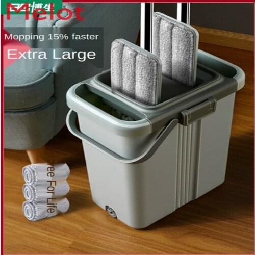 Lazy Hand Washing Free Mop 2020 New Home Mop Tablet Mop Large One Drag Floor Cleaner Mopping Gadget