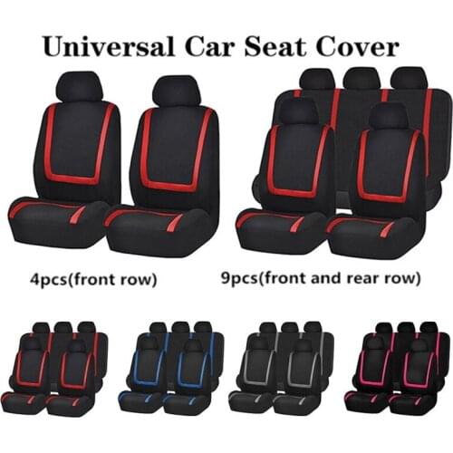 Fabric Car Seat Covers For MAZDA CX-3 CX-5 CX-7 CX-9 BT50 MX-5 MX-5 Miata RX8 Tribute Mazda 3 5 6 7 Auto Seat Cushion Cover