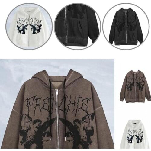 Unisex Simple Printed Hooded Sweatshirt Coat Unisex Hoodie Hooded for Office