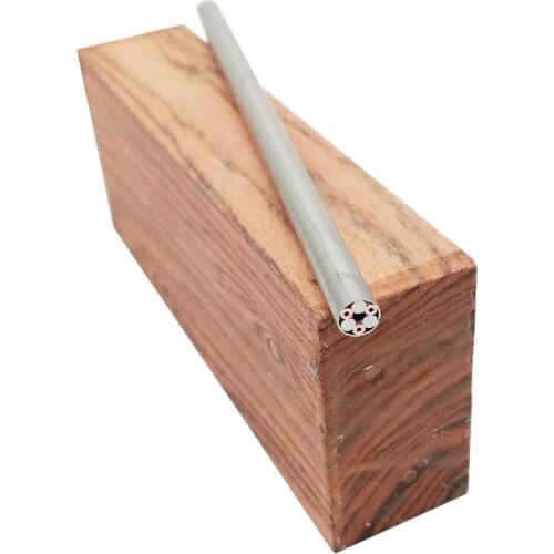 Three cylinders 6mm Dia knife Handle screw rivets Mosaic Pin for Knives (6mm x 130mm) brass and stainless steel