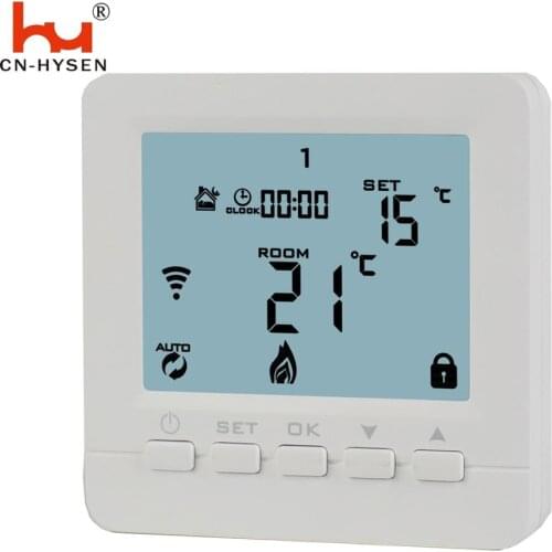 Smart programmable digital electric heat mat thermostat wifi for house floor heating tile