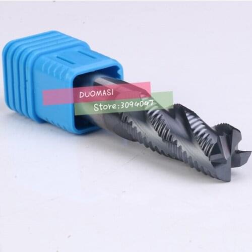 Wave carbide milling cutter 4F-6.0MM,6.0*6*16*50MM alloy Rough milling cutter , CNC milling machine, CNC milling tools, Nc tool