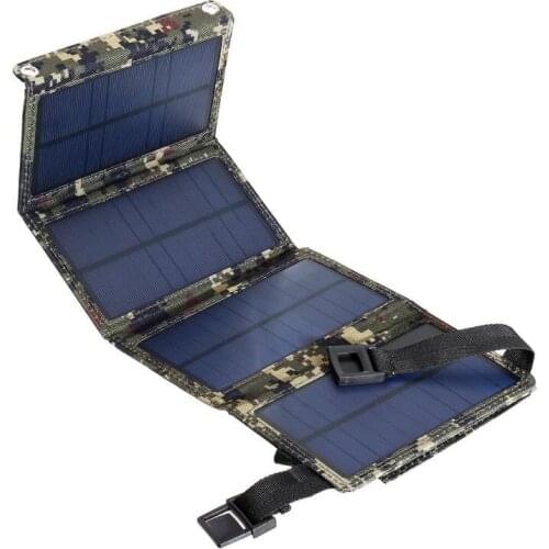 USB Solar Charger Camping Portable Solar Charger Panel for Battery Packs Outdoor Camping Emergency