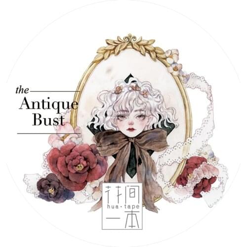10m Portrait Painting Antique Masking Tape Sticker