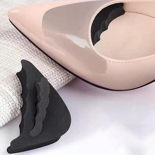 2 Pairs Big Toe Filler Foot Brace Pads Adjustable Unisex Flat Shoe Sneaker Plugs