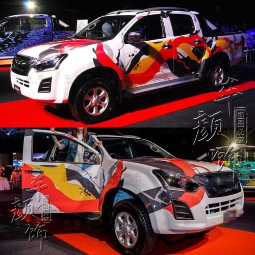 Car stickers FOR Isuzu D-MAX body appearance personality creative decoration decals DMAX modification