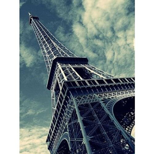 Paris Torre Eiffel 3D Diamond Painting Embroidery Rhinestones Cross Knitting Needles Handicrafts Canvas Decor Home Decoration