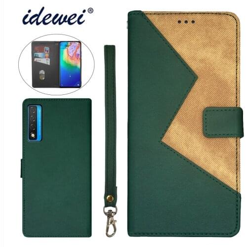 Applicable to TCL 20 5G mobile phone case fold bracket function protection leather case phone case funda capa co