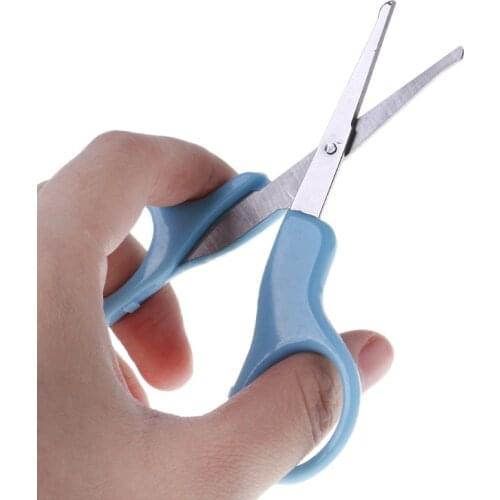 Nail Clippers Baby Nails Cutter Grooming Nursing Care Newborn Kids Safety Stainless Steel Scissors Random Color Professional Tip