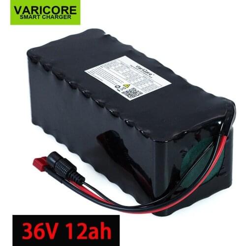 36V 12Ah 18650 Lithium Battery pack High Power Motorcycle Electric Car Bicycle Scooter with BMS backup power
