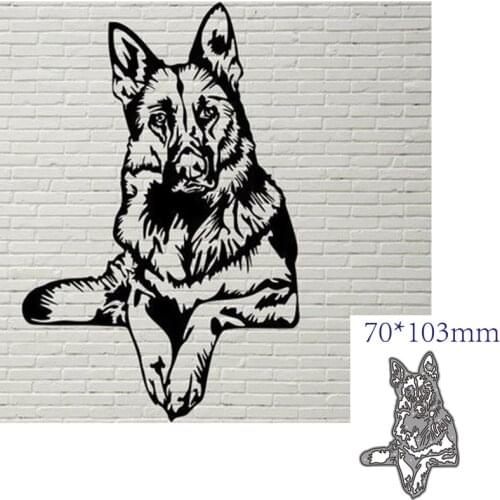 Metal cutting dies cut die mold Animal dog decoration Scrapbook paper craft knife mould blade punch stencils dies