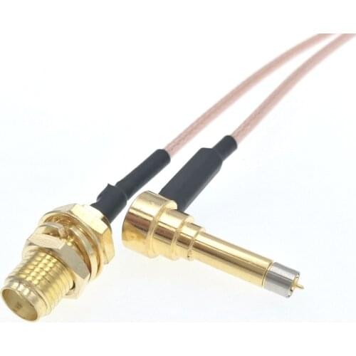 MS-156 MS156 Plug Male To SMA Female Test Probe RG178&RG316 Cable Leads 35CM