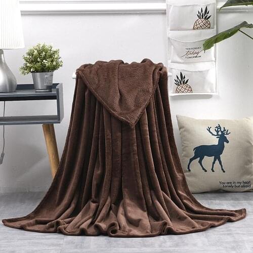 Soft Warm Newborn Baby Student Dormitory Comforter Blanket Journey Hiking Hotel Restaurant Plaids