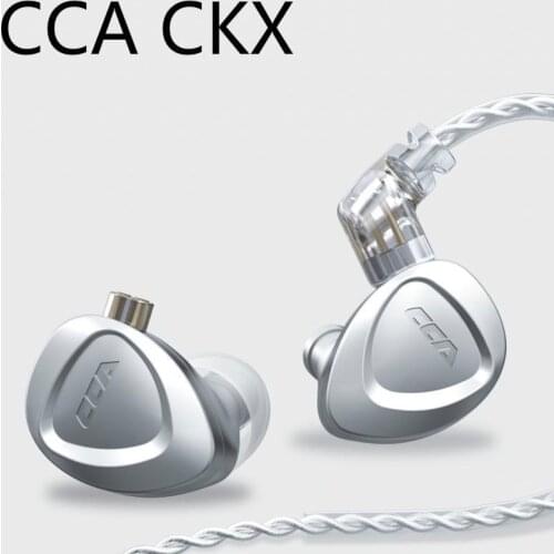 CCA CKX 6BA + 1DD Hybrid Metal Earphones HIFI In Ear Monitor Bass Headset Noise Cancelling Earbuds For KZ ZAX ZSX ASX C12 NM2