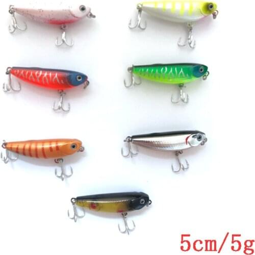 News Floating Water Dogs Hard Lures 5cm 5g Pencil Fishing Lure Baits Wobbler Artificial Hard Bait Fishing Tackle Pesca