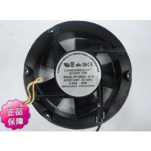 NEW COMMONWEALTH FP-108EX-S1-B 172*51MM AC220V round cooling fan