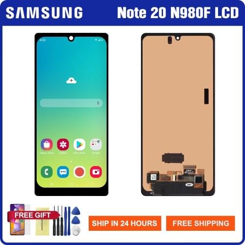OLED LCD for Samsung Galaxy Note 20 N980 N980F SN980F/DS Display Touch Screen Digitizer Parts For Samsung Note20
