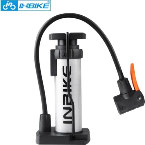 INBIKE Portable Mini Foot Pump High Pressure Basketball MTB Bike Pump Electric Bicycle Motorcycle Car Air Pump Cycling Inflator