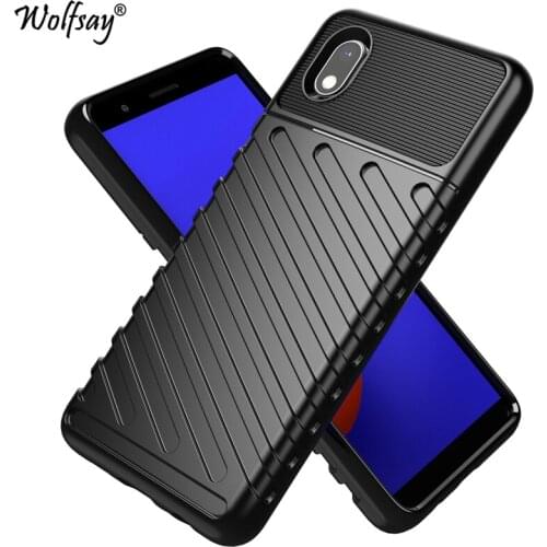 Rugged Fiber Cover For Samsung Galaxy A01 Core Case Full Cover Back Case For Samsung A01 Core Case For Samsung A01 Core 5.3 inch