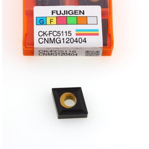 10PCS CK FC5115 CNMG120404 CNC lathe Cutter Hard Alloy Insert External Turning Tools Carbide Blades