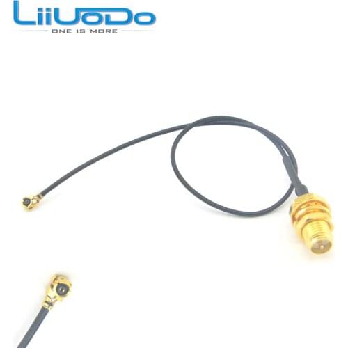 10 pieces Extension Cord RF Connector RP SMA Jack Male Pin to ufl./ IPX IPEX Adapter 1.13mm Pigtail Cable