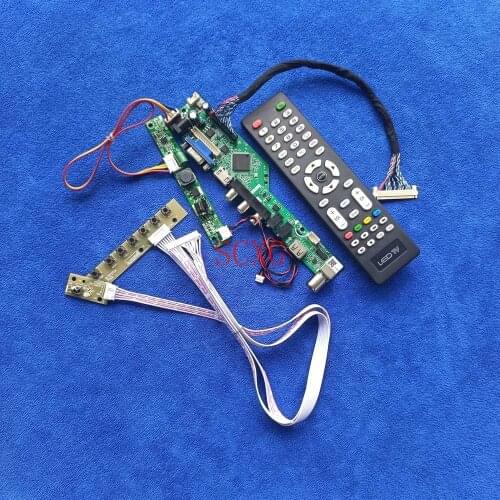 1920*1080 For M236H3/M236HFE/M236HGE/M236HGJ KIT 30-Pin LVDS Monitor controller board AV VGA USB HDMI-compatible LCD LED Analog