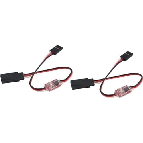 2PCS Servo Speed Reducer Decelerator Steering Gear for Landing Cabin Door Wing Flap RC Drone Aircraft Spare Parts