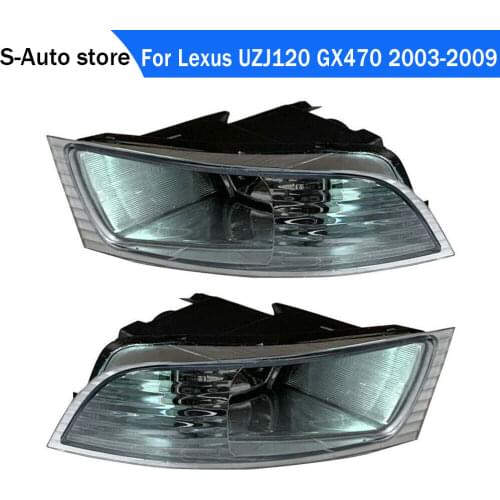 55W 12A 12V Front Halogen Fog Lamp Fog Lights Right Left For Lexus UZJ120 GX470 2003 2004 2005 2006 2007 2008 2009