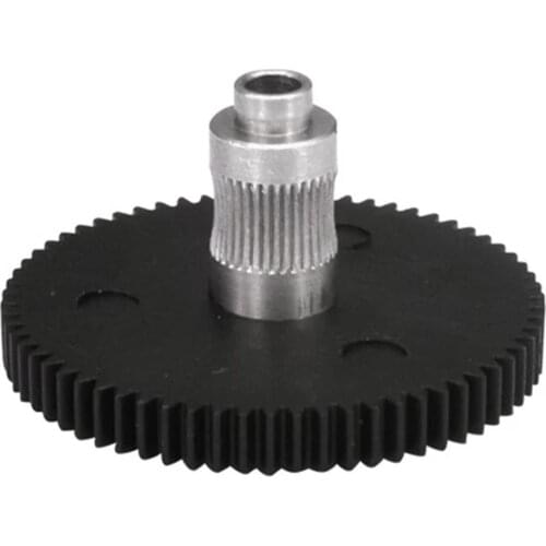 Printer Accessories Suitable For E3D Extruder Gear 0.5 Modulus 66 Tooth Steel Material Plastic Large Gear