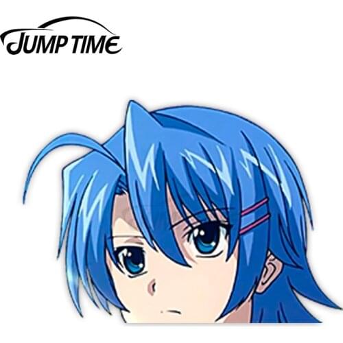 Jump Time Anime Hattori Junko Ecchi Bikini 9.1 Bumper Window Helmet Vinyl Decal Peeker Car Stickers